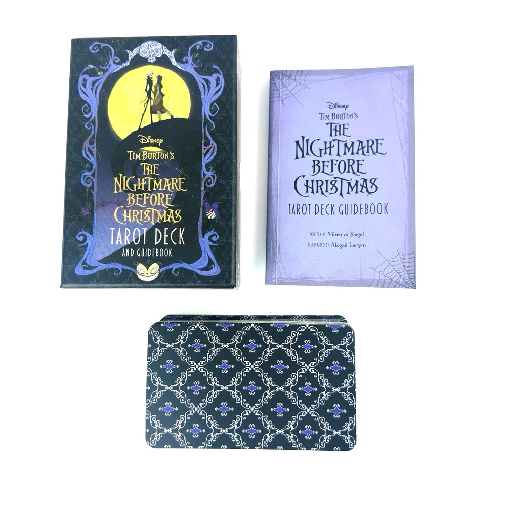 Tim Burton's The Nightmare Before Christmas Tarot‎ Deck & Guidebook Gothic